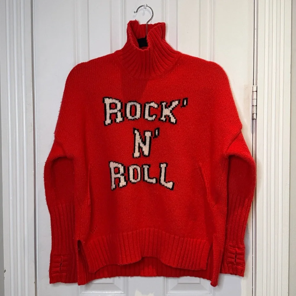 Zadig & Voltaire Alma Rock N Roll Merino Wool Jumper - Picture 4 of 6